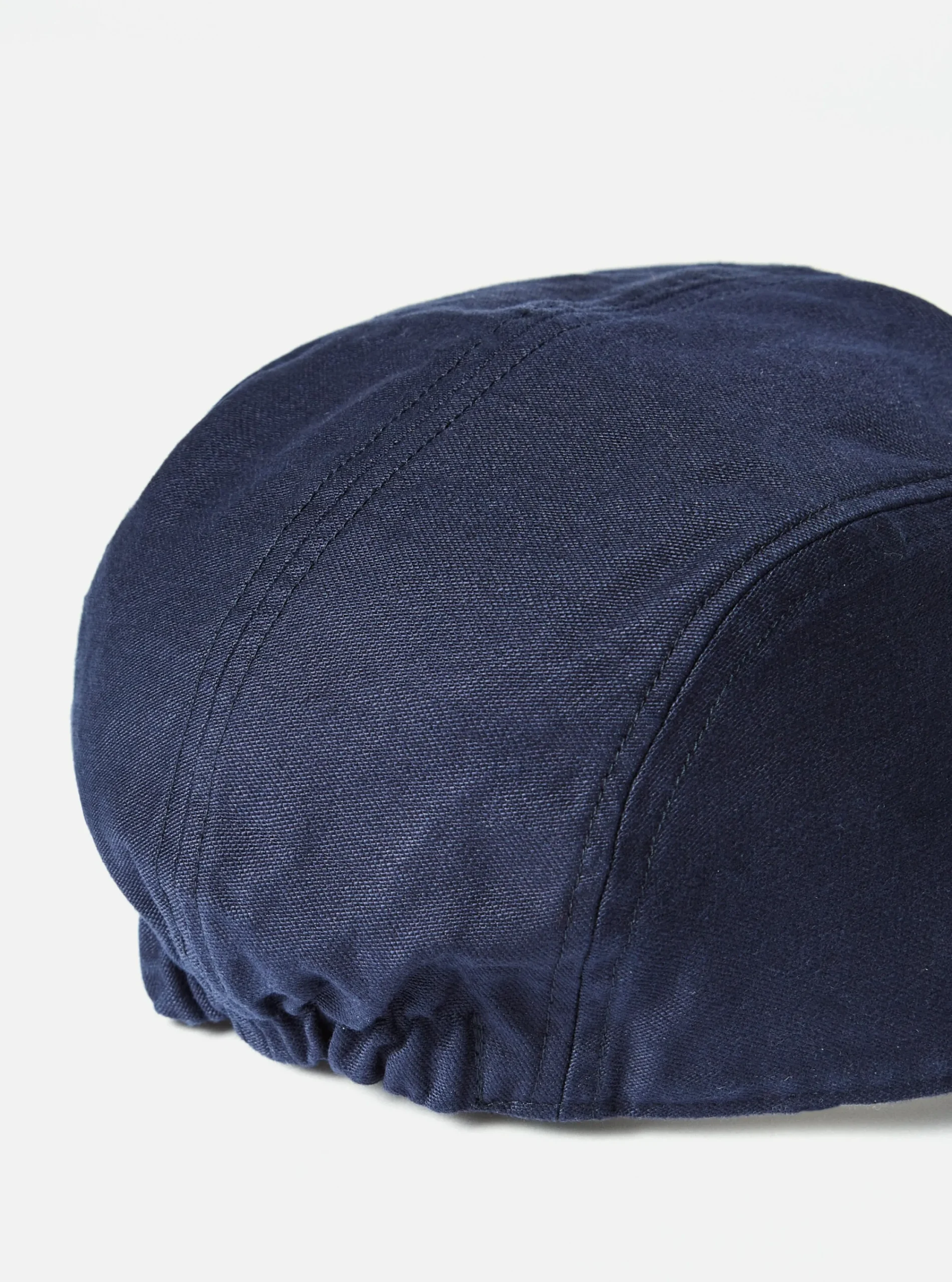 Best Cableami® Baker Back Soft Bill Cap In Navy Satin Cotton Men Accessories.