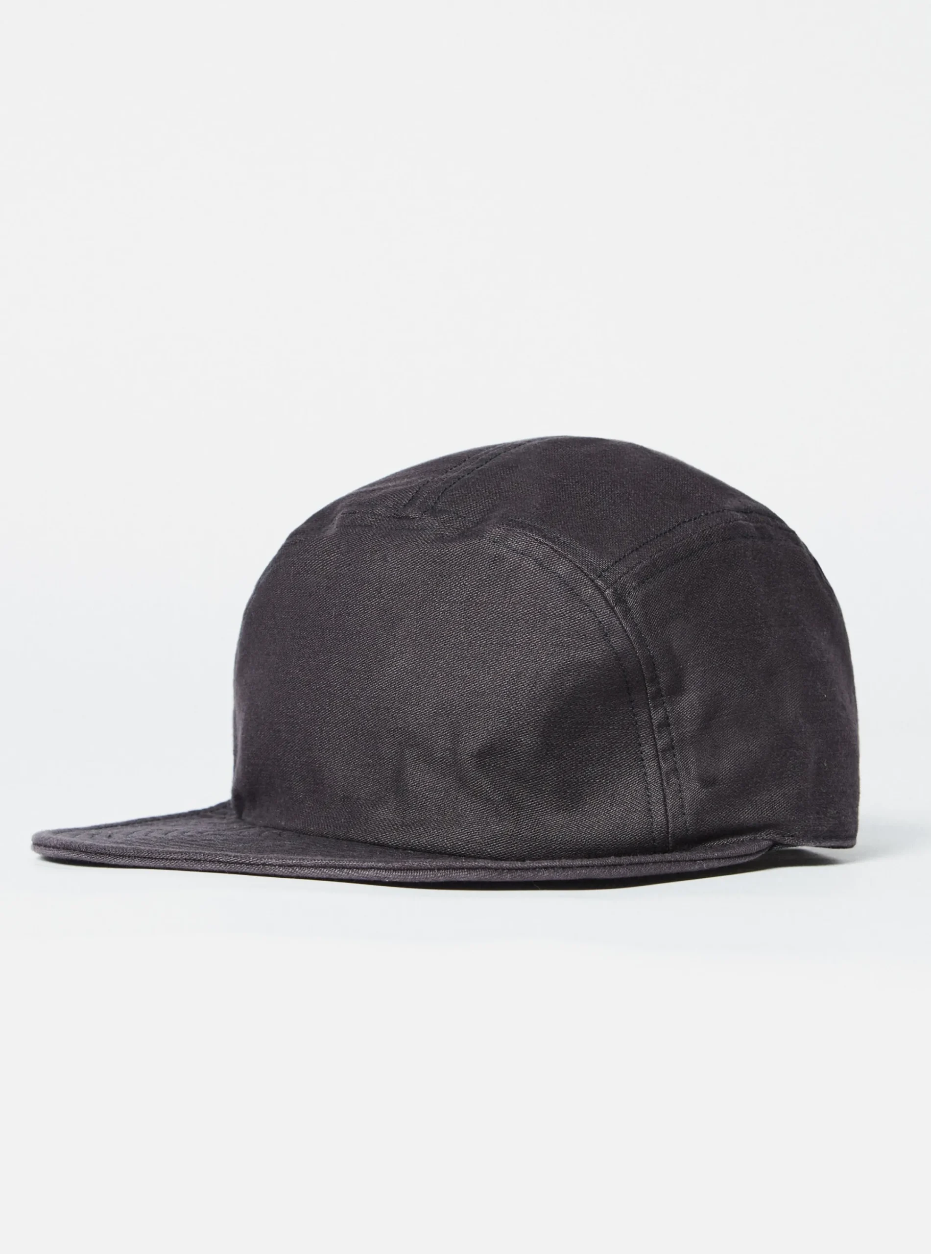Cheap Cableami® Baker Soft Bill Cap In Black Satin Cotton Men Accessories.