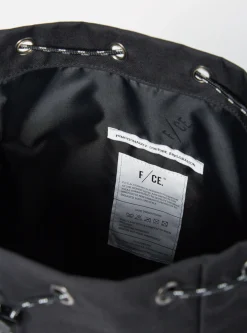 New F/Ce.® Drawstring Bag In Black Cordura Men Accessories.