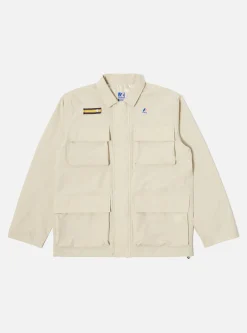 Shop K-Way® X Porthmeor Jacket In Sand Wr Ripstop Men Coats & Outerwear.