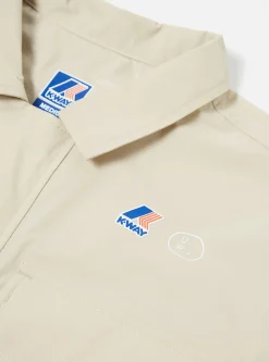 Shop K-Way® X Porthmeor Jacket In Sand Wr Ripstop Men Coats & Outerwear.