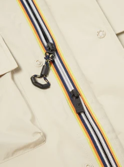Shop K-Way® X Porthmeor Jacket In Sand Wr Ripstop Men Coats & Outerwear.