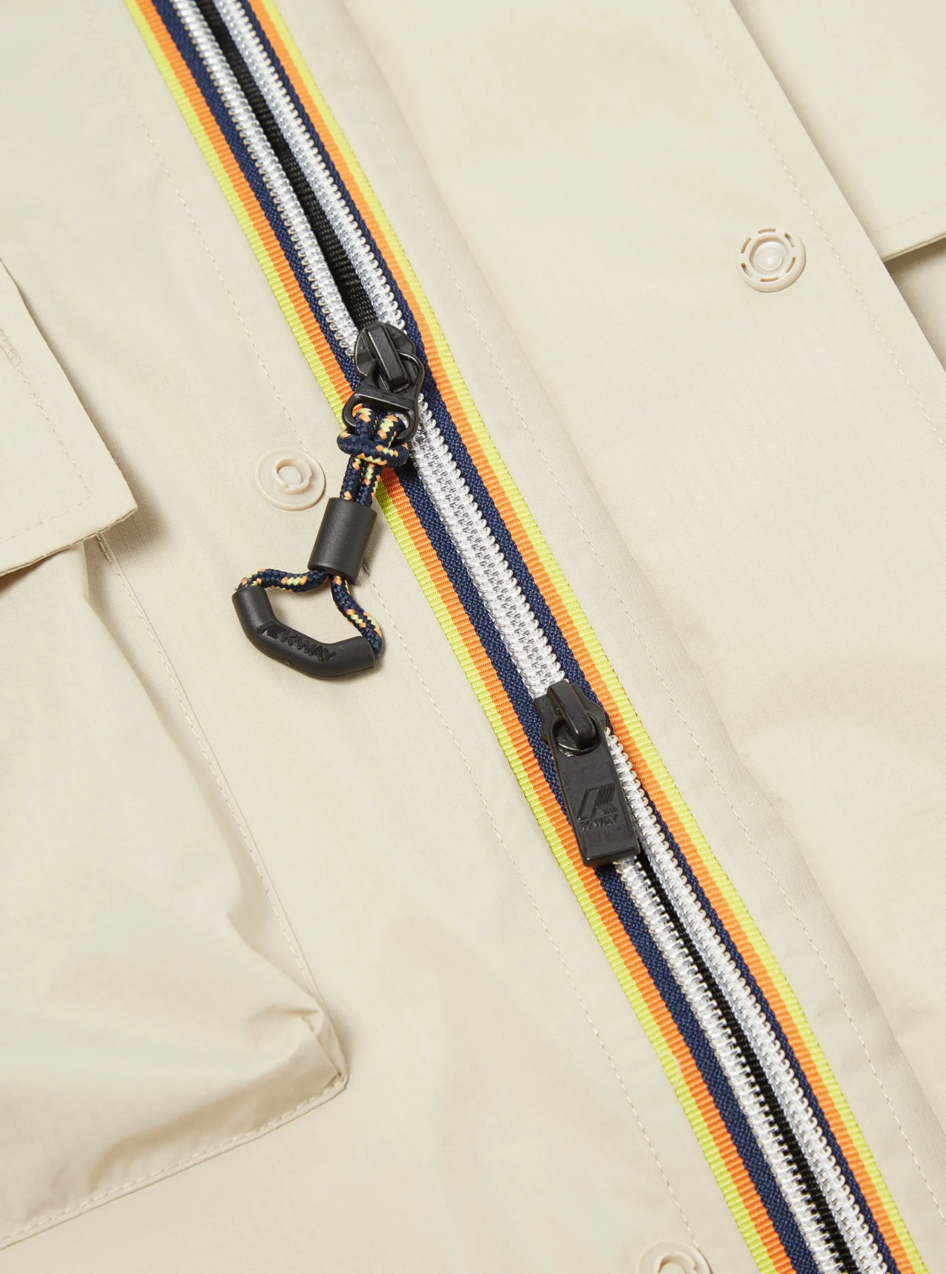 Shop K-Way® X Porthmeor Jacket In Sand Wr Ripstop Men Coats & Outerwear.