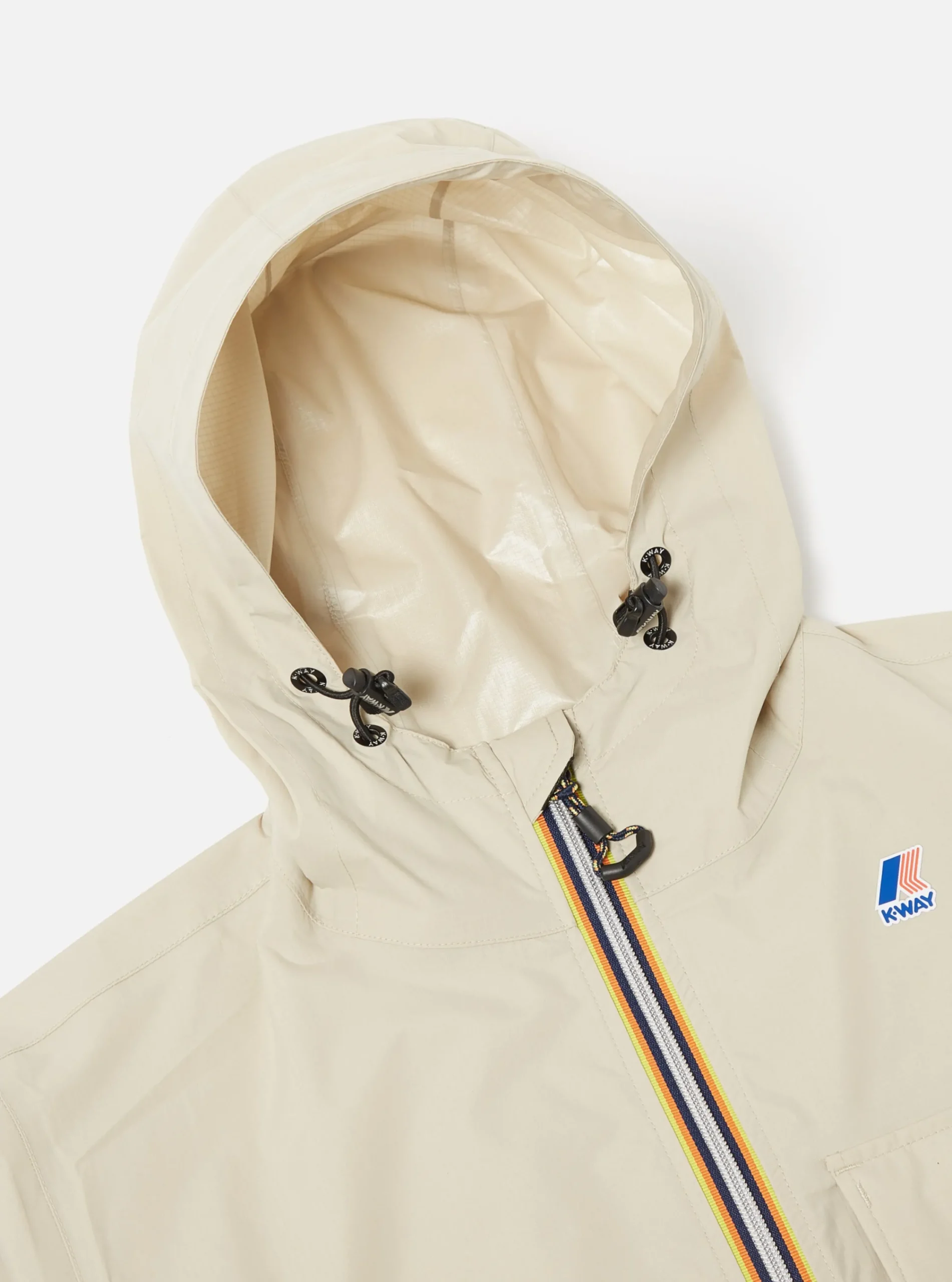 Hot K-Way® X Watergate Bay Jacket In Sand Wr Ripstop Men Jackets.