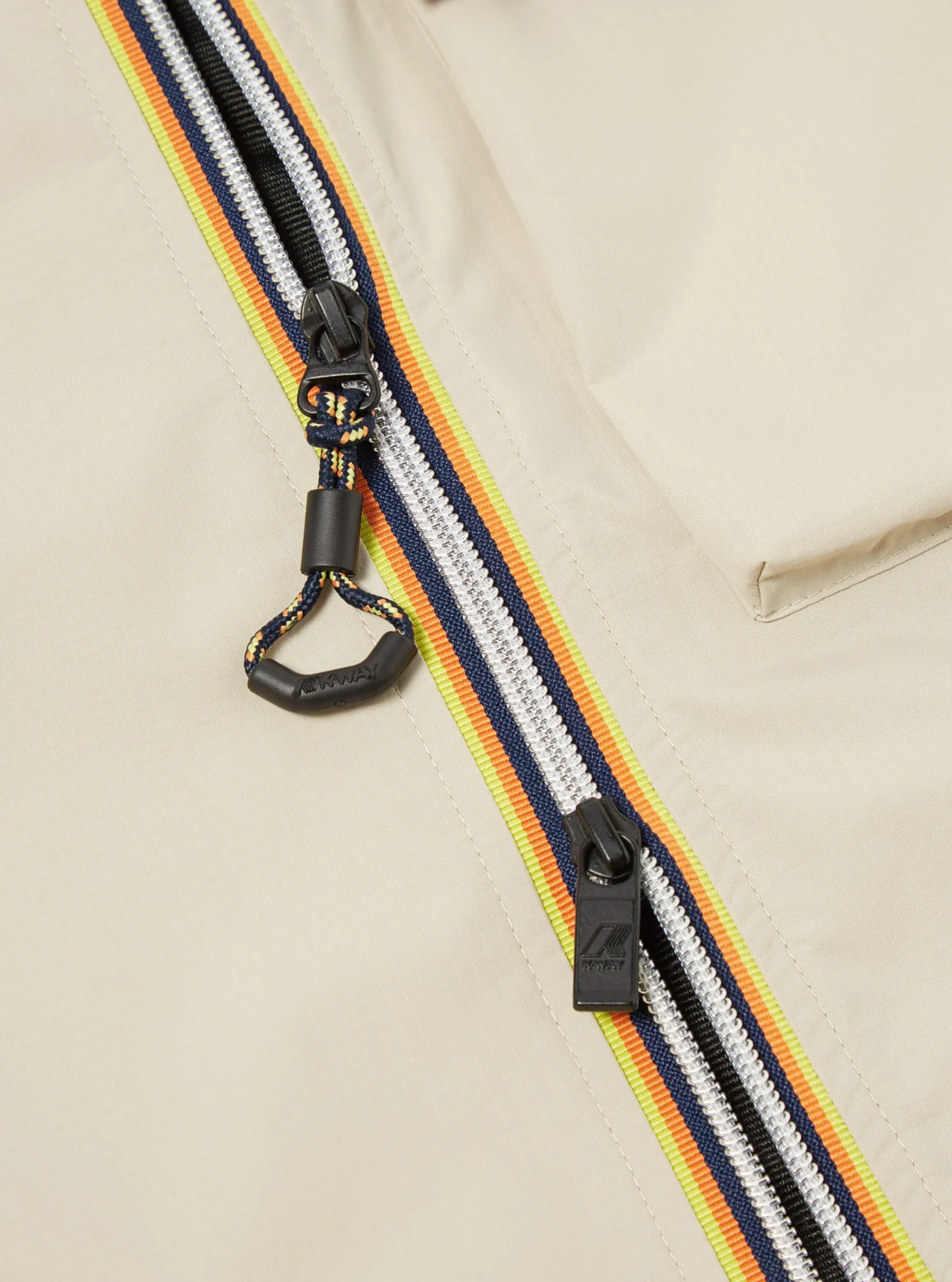 Hot K-Way® X Watergate Bay Jacket In Sand Wr Ripstop Men Jackets.