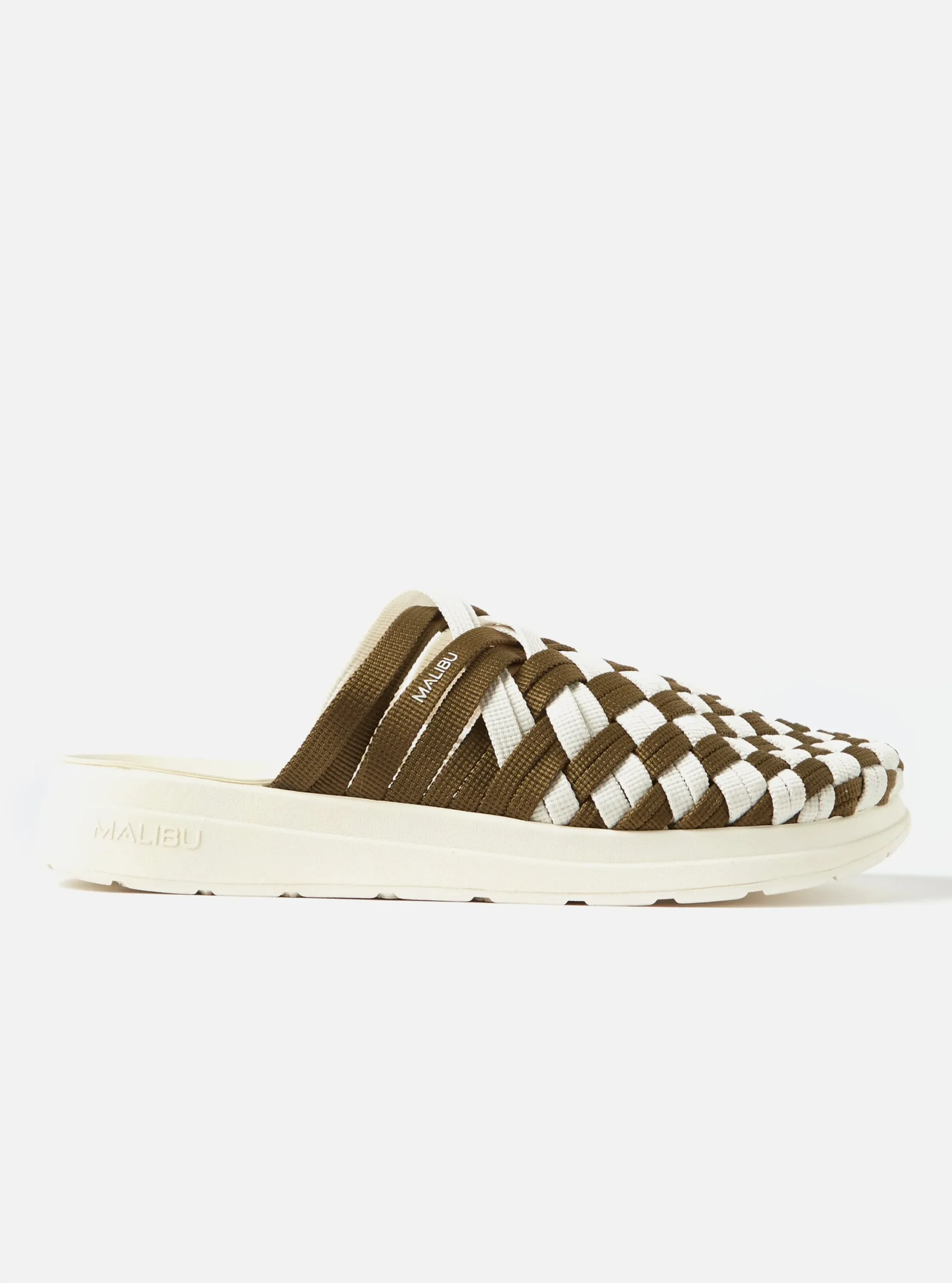 Cheap Malibu Colony Classic In Olive/White Nylon Men Footwear.