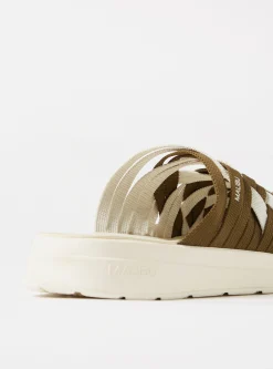 Cheap Malibu Colony Classic In Olive/White Nylon Men Footwear.