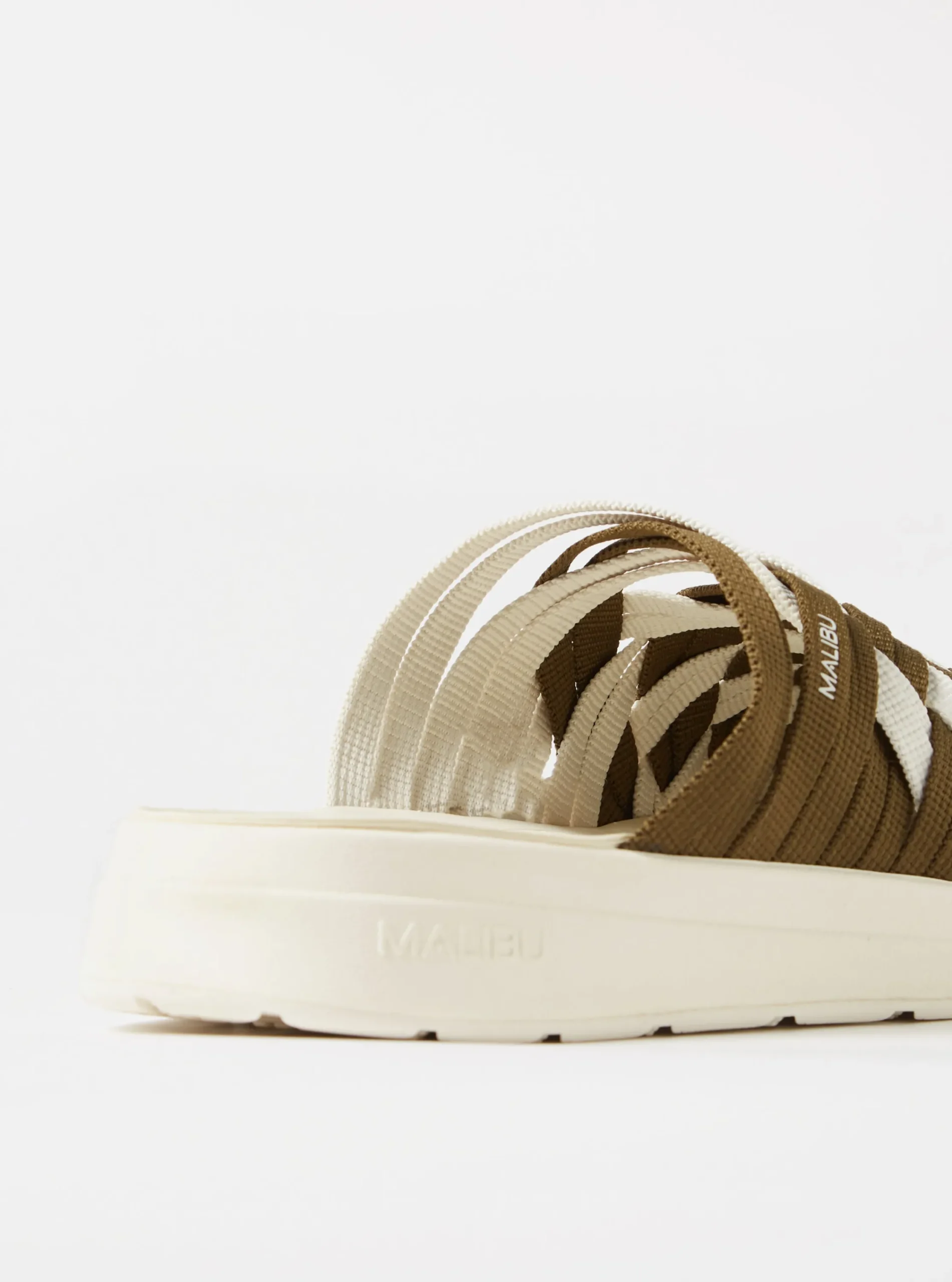 Cheap Malibu Colony Classic In Olive/White Nylon Men Footwear.