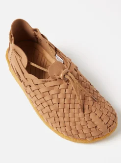 Cheap Malibu Latigo In Walnut/Tan Vegan Leather/Crepe Men Footwear.