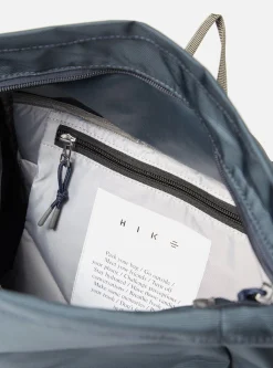 Shop Sandqvist Forest Hike Backpack In Multi Steel/Blue/Navy Recycled Nylon Men Accessories.