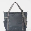 Best Sale Sandqvist River Hike Tote Bag In Multi Steel/Blue/Navy Recycled Nylon Men Accessories.
