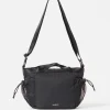 Hot Sandqvist 'Stevie' Crossbody Bag In Black Recycled Nylon Men Accessories.