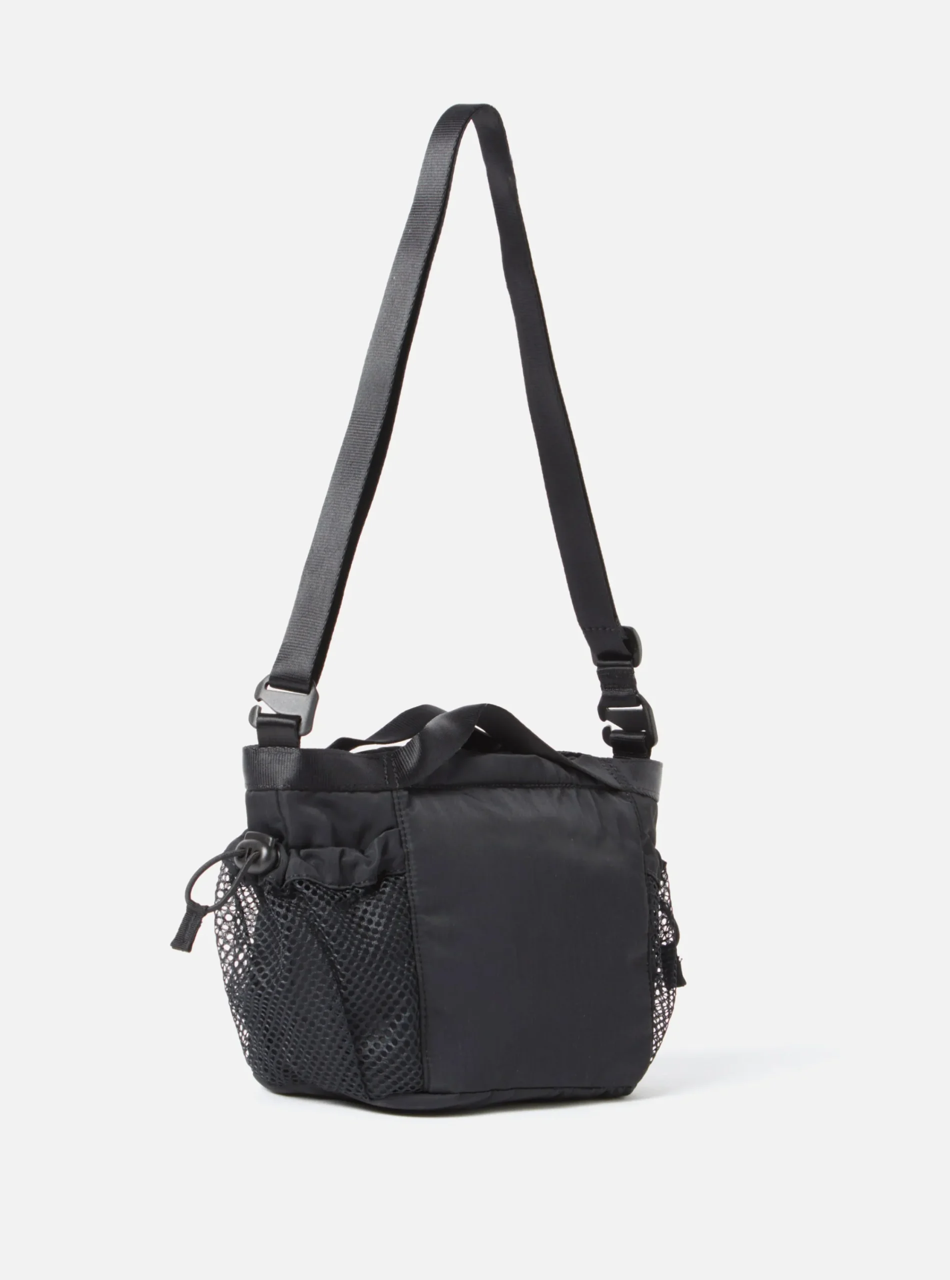 Hot Sandqvist 'Stevie' Crossbody Bag In Black Recycled Nylon Men Accessories.