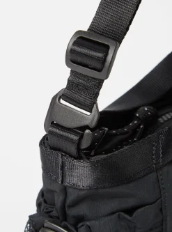 Hot Sandqvist 'Stevie' Crossbody Bag In Black Recycled Nylon Men Accessories.