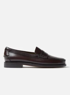 Cheap Sebago 'Dan' Penny Loafer In Burgundy Leather Men Footwear.