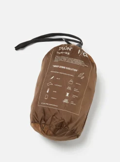 Best Sale Taion By F/Ce. Packable Inner Down Jacket In Brown Nylon Ripstop/Duck Down Men Coats & Outerwear.