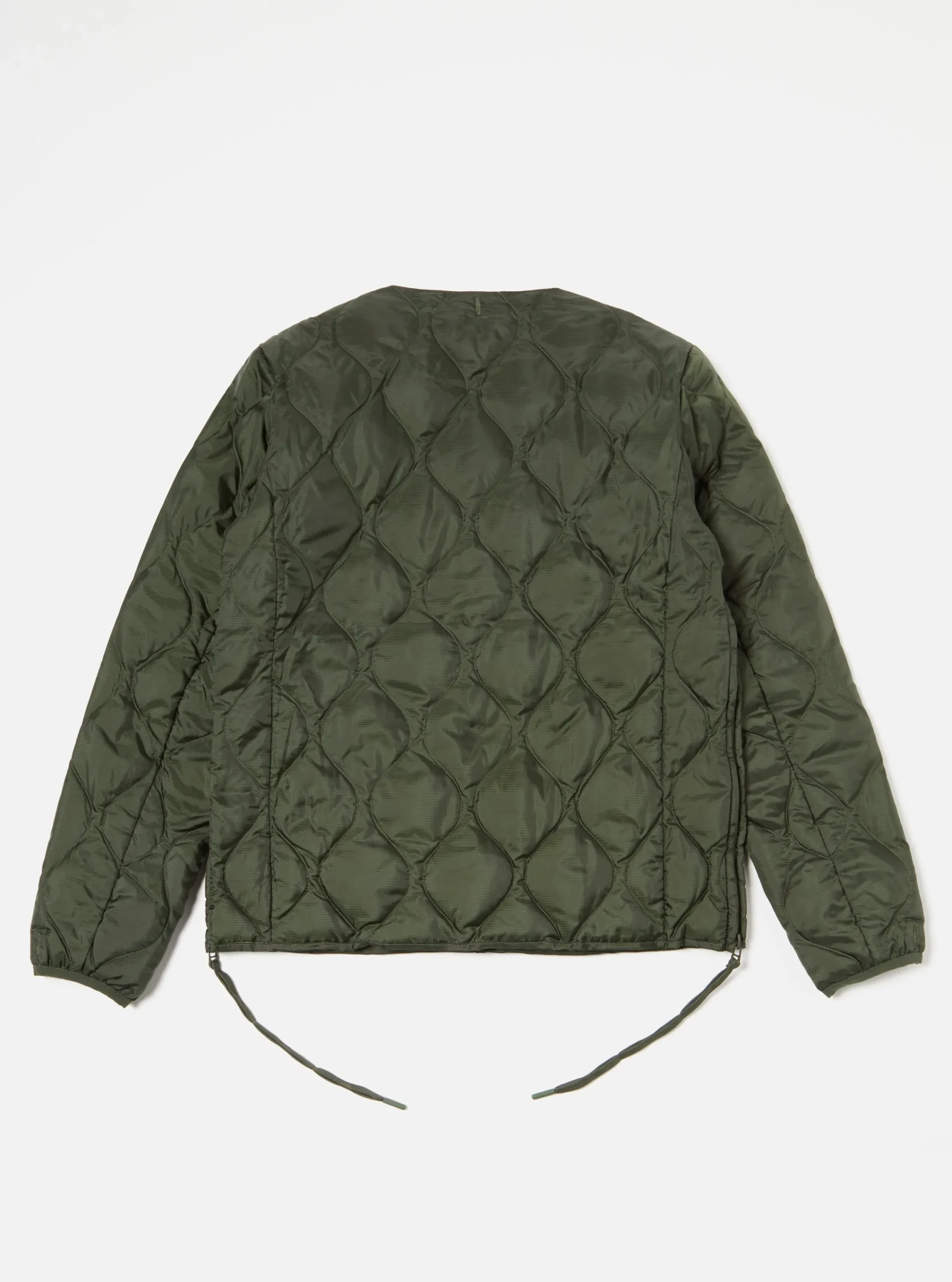 New Taion By F/Ce. Packable Inner Down Jacket In Olive Nylon Ripstop/Duck Down Men Coats & Outerwear.