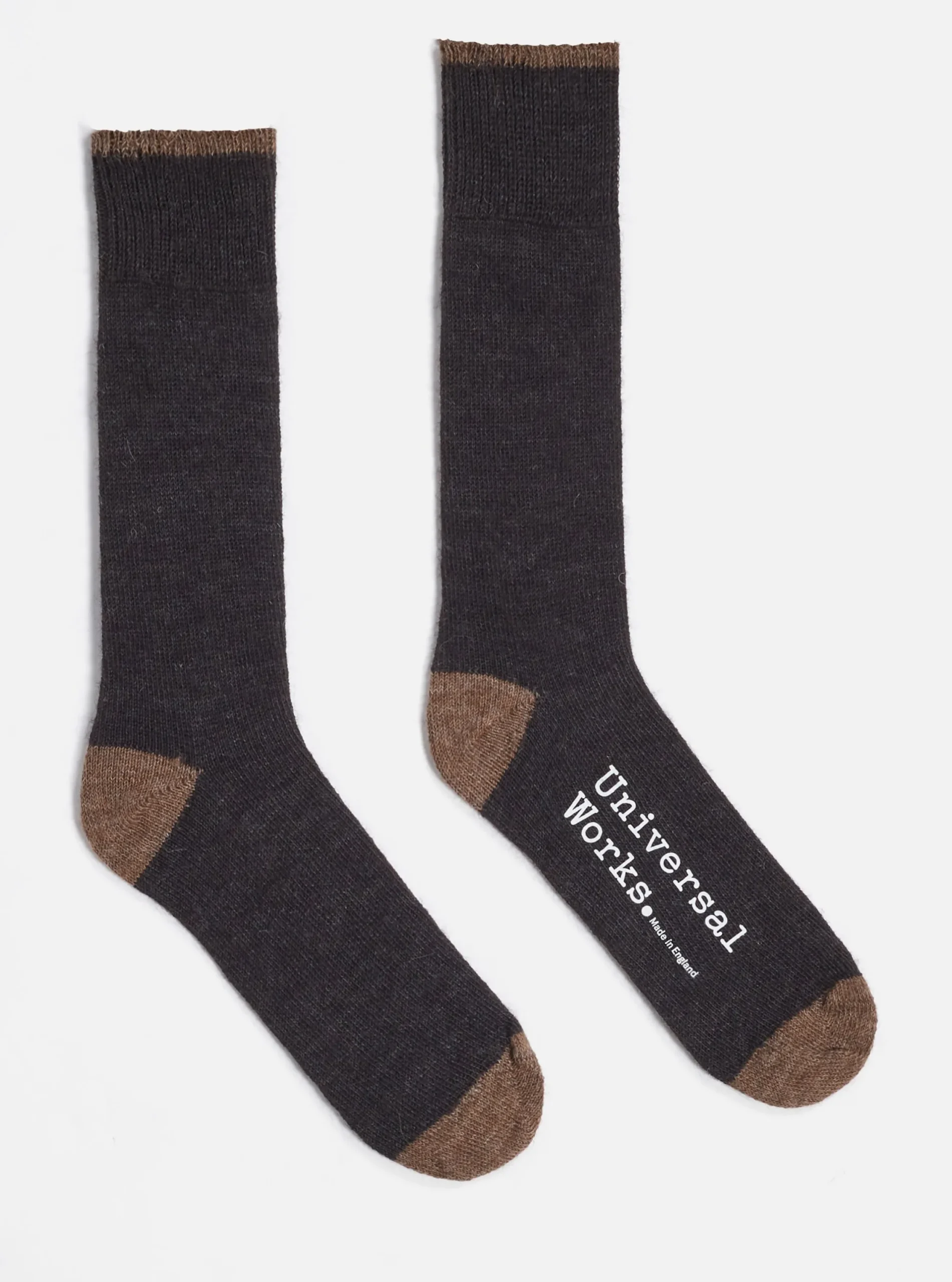 Best Sale Alpaca Sock In Charcoal Alpaca Wool Men Underwear & Socks.