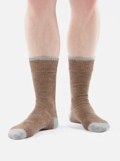 Shop Alpaca Sock In Brown Alpaca Wool Men Underwear & Socks.