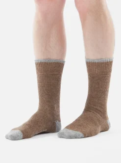 Shop Alpaca Sock In Brown Alpaca Wool Men Underwear & Socks.
