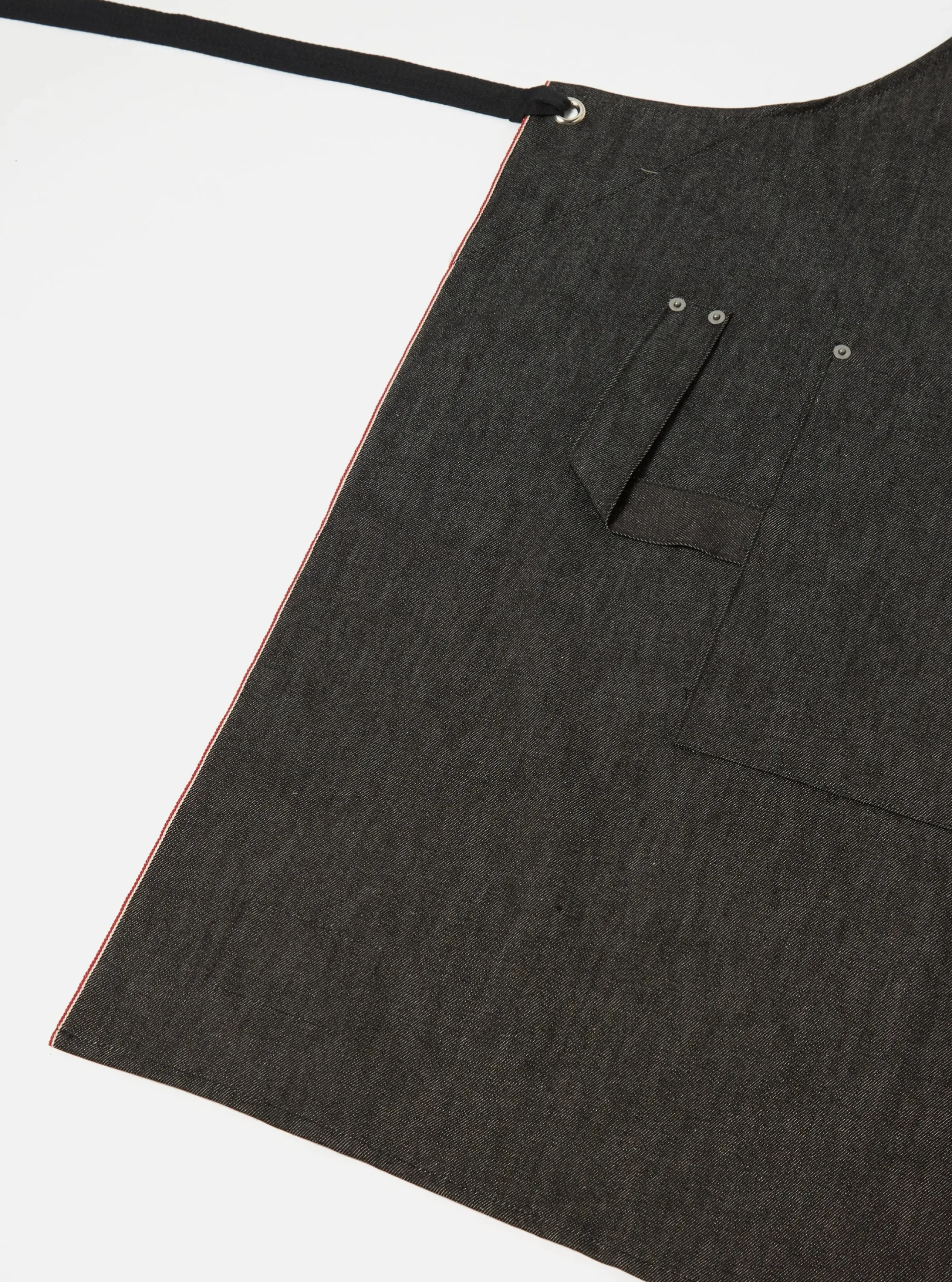 Hot Apron In Black Selvedge Denim Men Accessories.