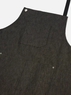 Hot Apron In Black Selvedge Denim Men Accessories.