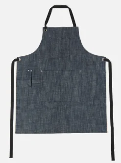 Fashion Apron In Slub Indigo Selvedge Denim Men Accessories.