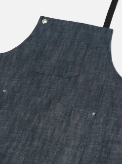Fashion Apron In Slub Indigo Selvedge Denim Men Accessories.