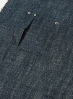 Fashion Apron In Slub Indigo Selvedge Denim Men Accessories.