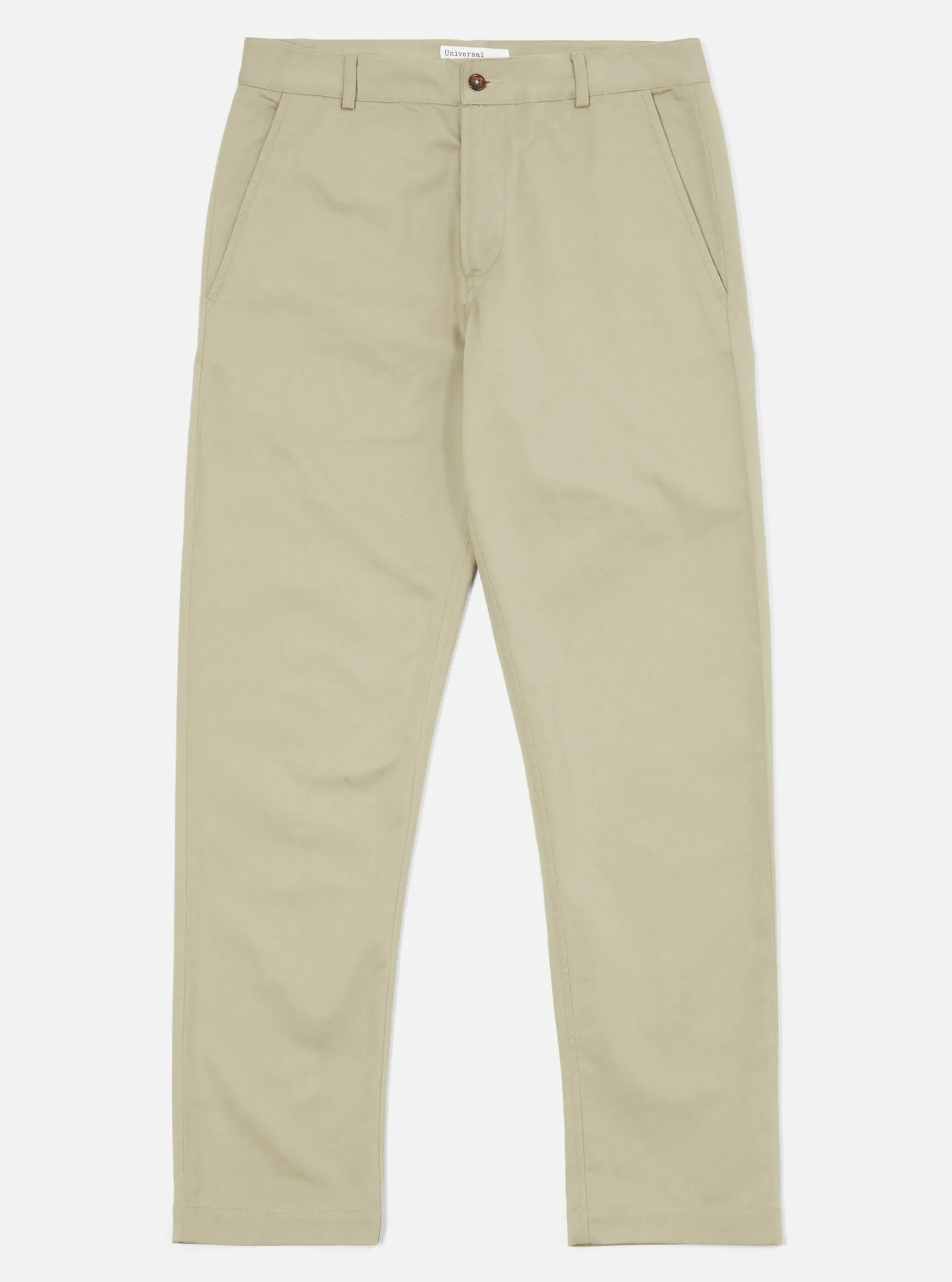Shop Aston Pant In Stone Twill Men Trousers.