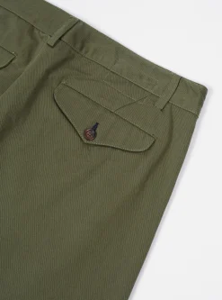 Clearance Aston Pant In Light Olive Twill Men Suiting.