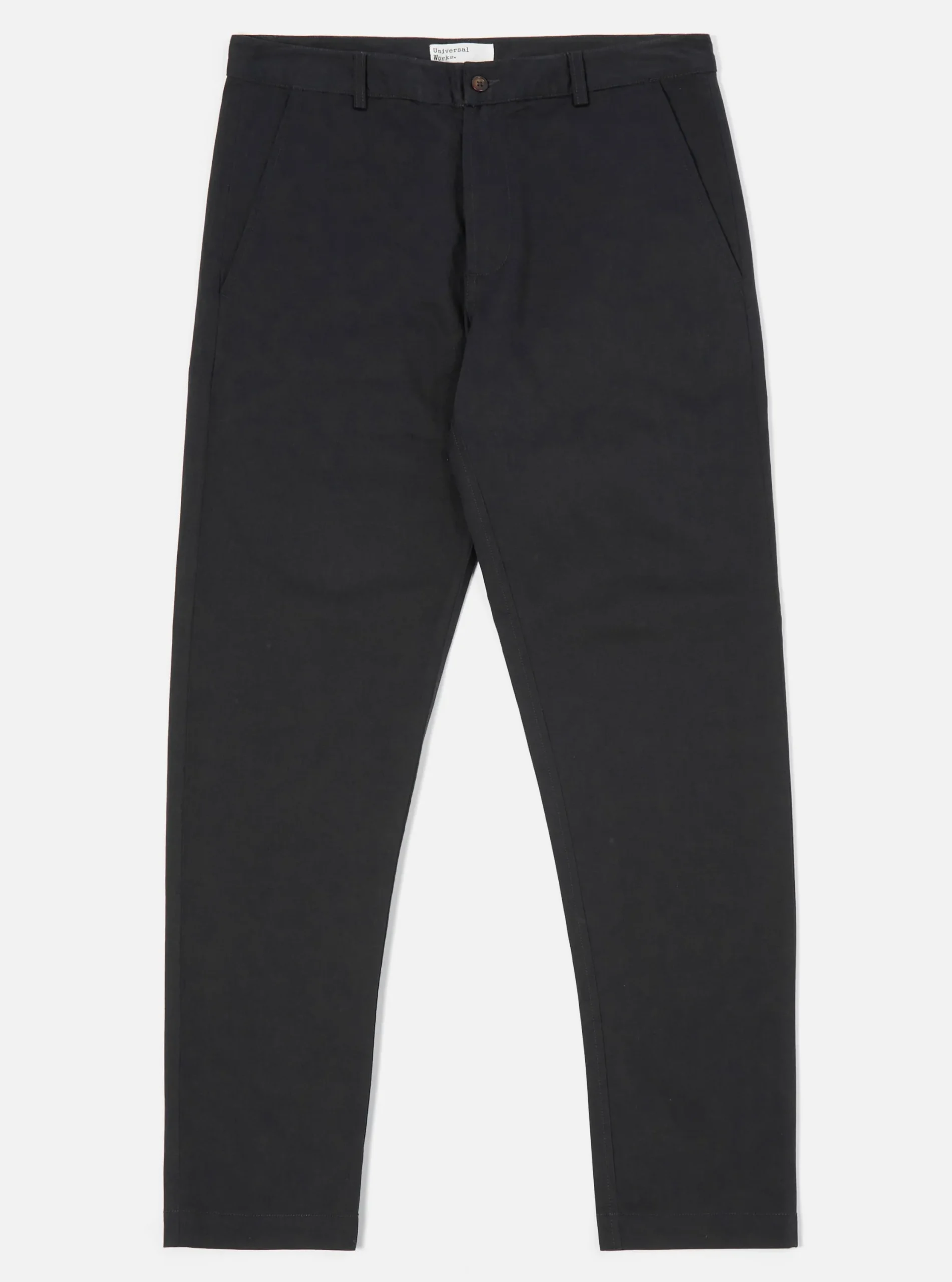 Hot Aston Pant In Black Twill Men Suiting.