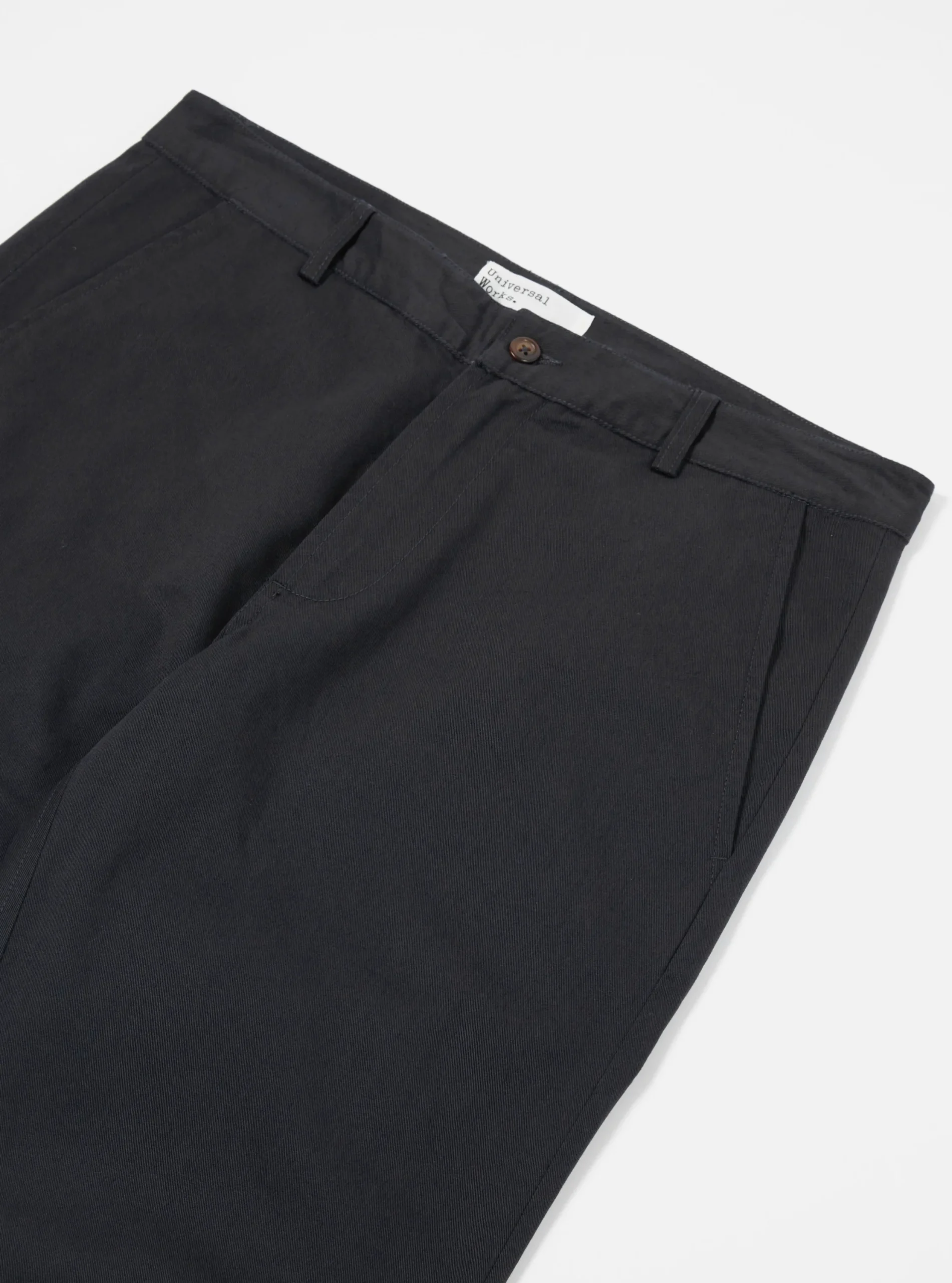 Hot Aston Pant In Black Twill Men Suiting.
