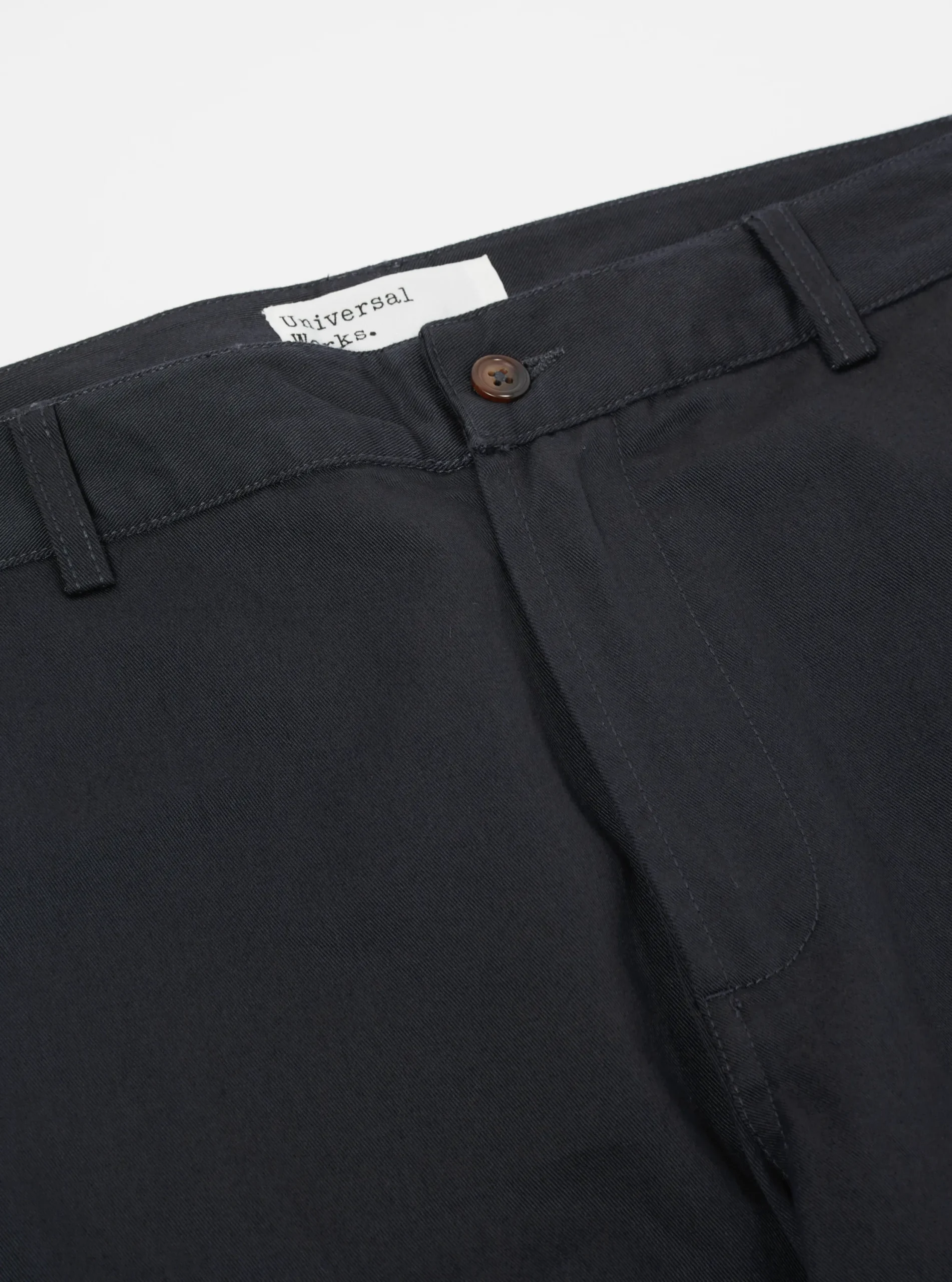 Hot Aston Pant In Black Twill Men Suiting.