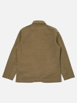 Fashion Bakers Chore Jacket In Olive Nebraska Cotton Men Jackets.