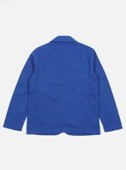 Cheap Bakers Jacket In Royal Blue Byron Twill Men Jackets.