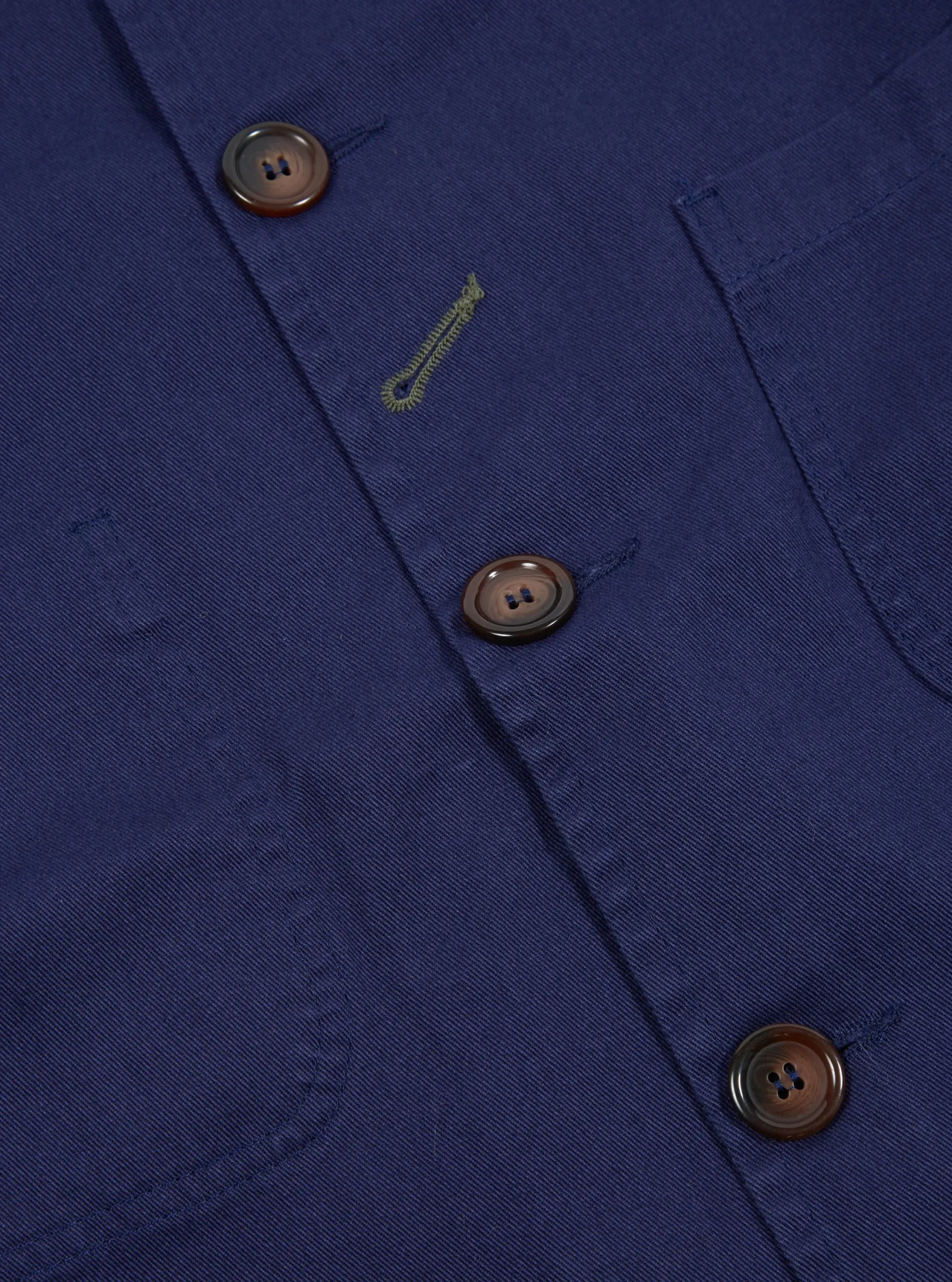 Fashion Bakers Jacket In Work Blue Byron Twill Men Jackets.