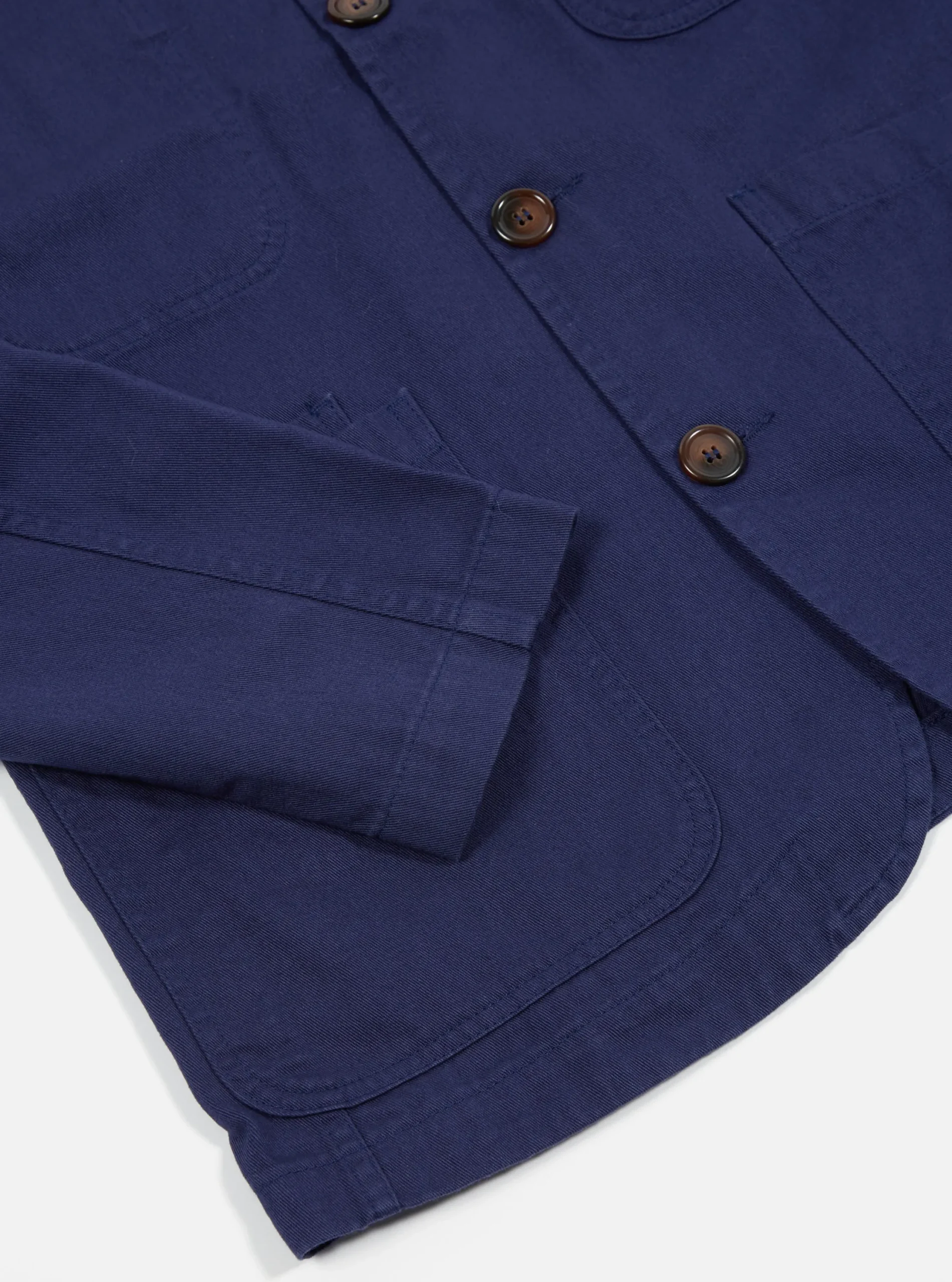 Fashion Bakers Jacket In Work Blue Byron Twill Men Jackets.
