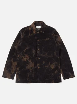 Clearance Bakers Jacket In Navy Hand-Dyed Japanese Cord Men Jackets.