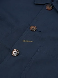 Clearance Bakers Jacket In Navy Twill Men Jackets.
