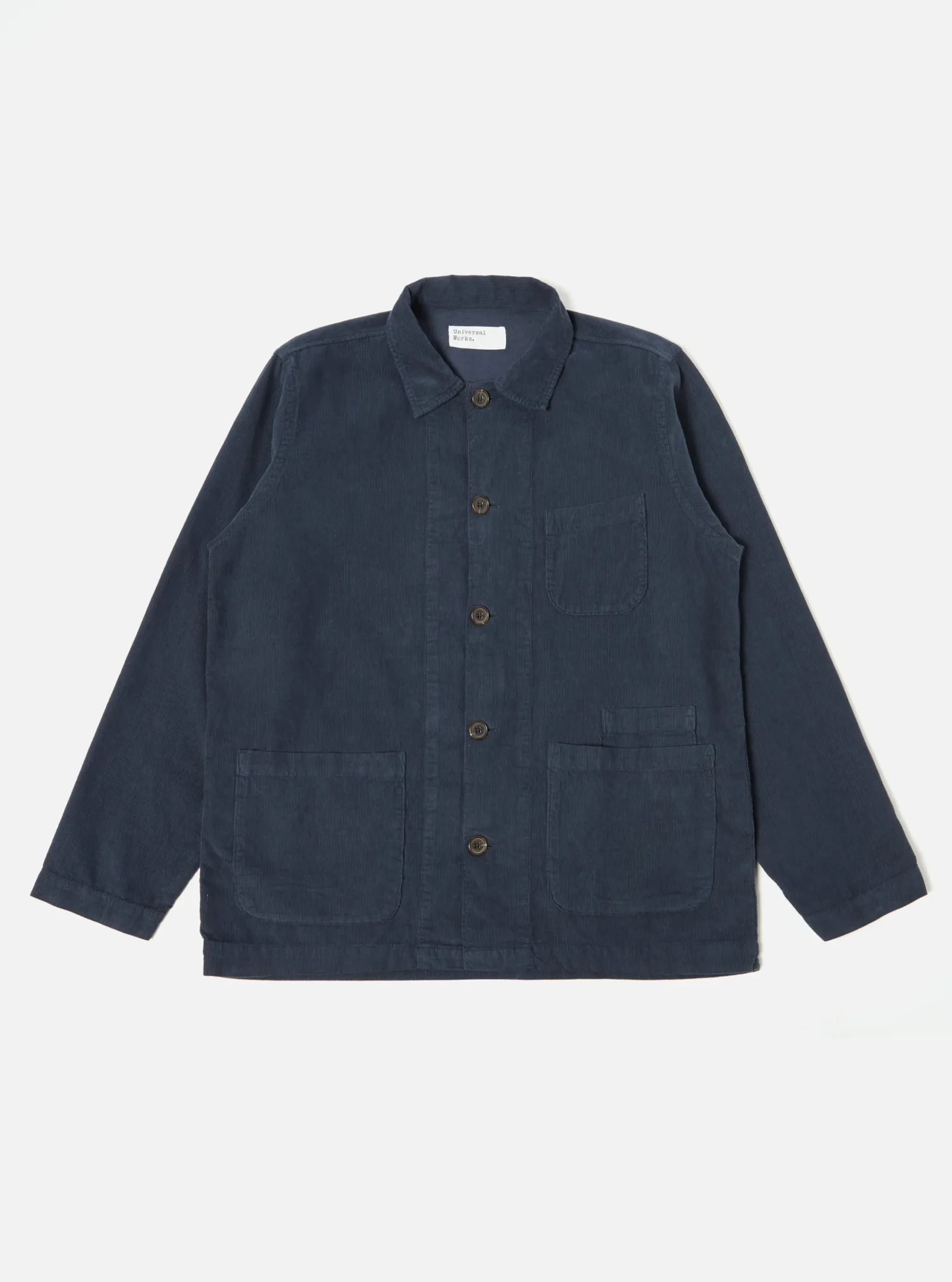 Discount Bakers Overshirt In Navy Fine Cord Men Overshirts.