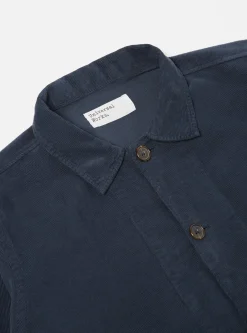 Discount Bakers Overshirt In Navy Fine Cord Men Overshirts.