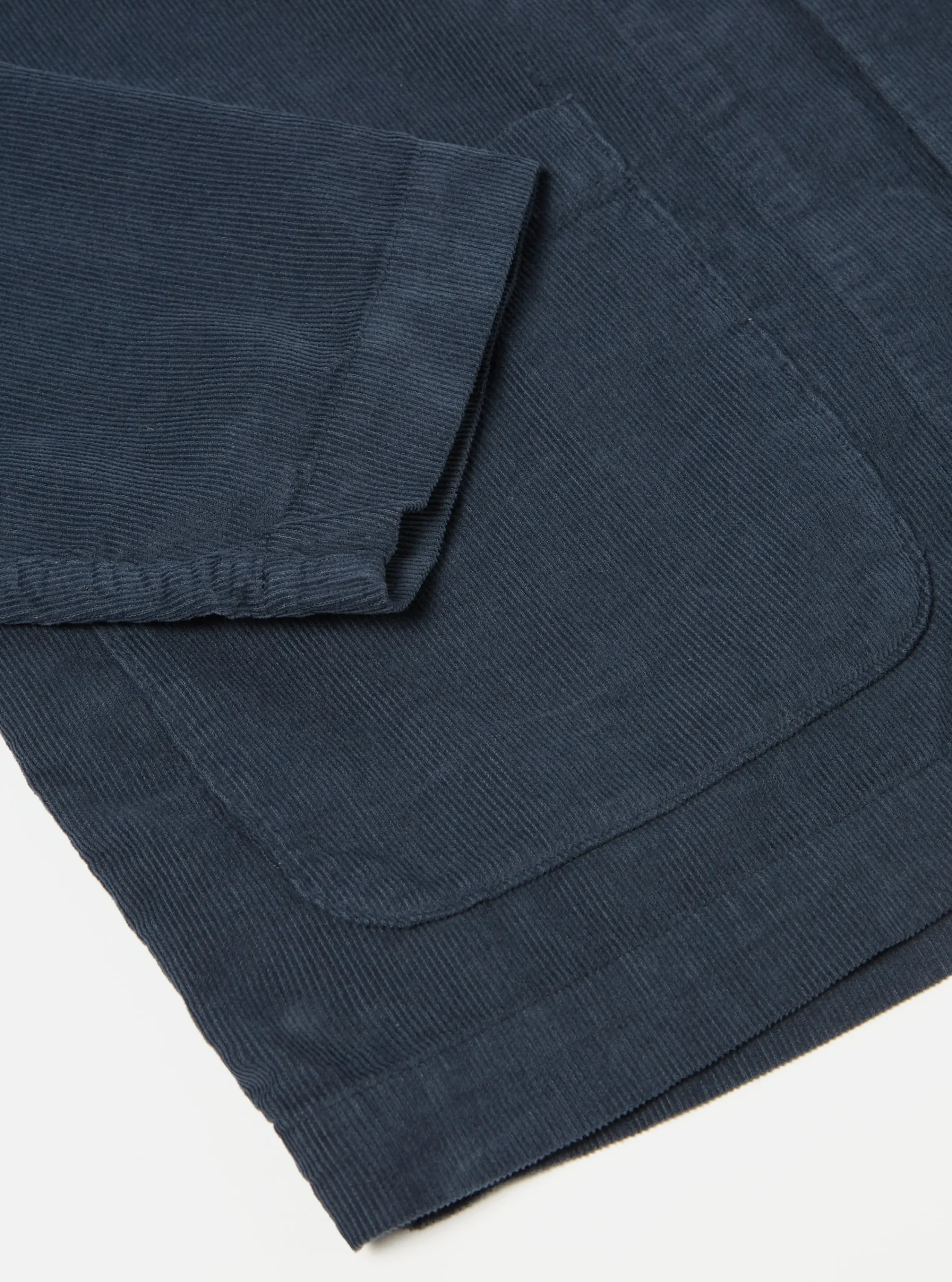 Discount Bakers Overshirt In Navy Fine Cord Men Overshirts.