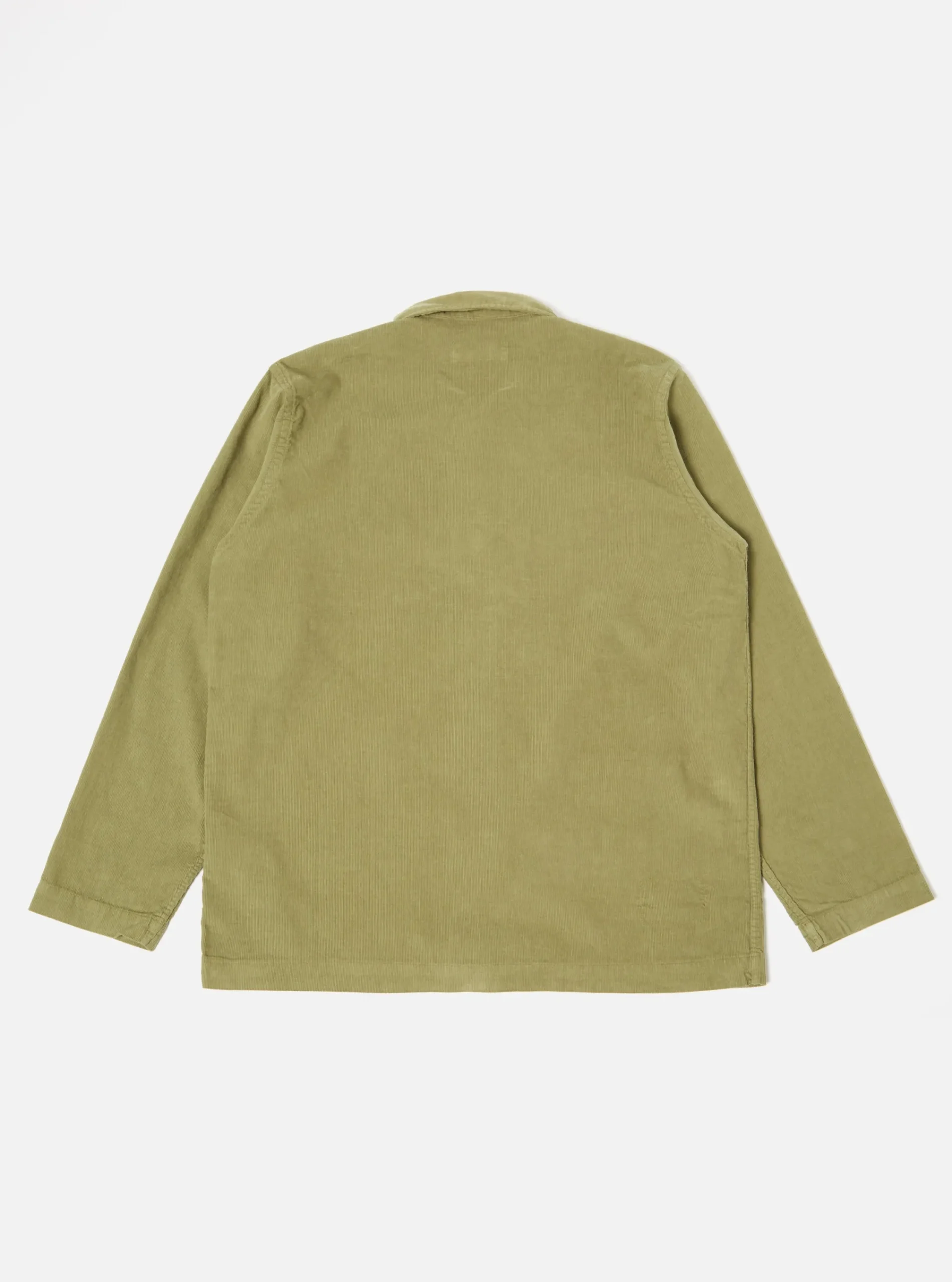Discount Bakers Overshirt In Olive Fine Cord Men Overshirts.