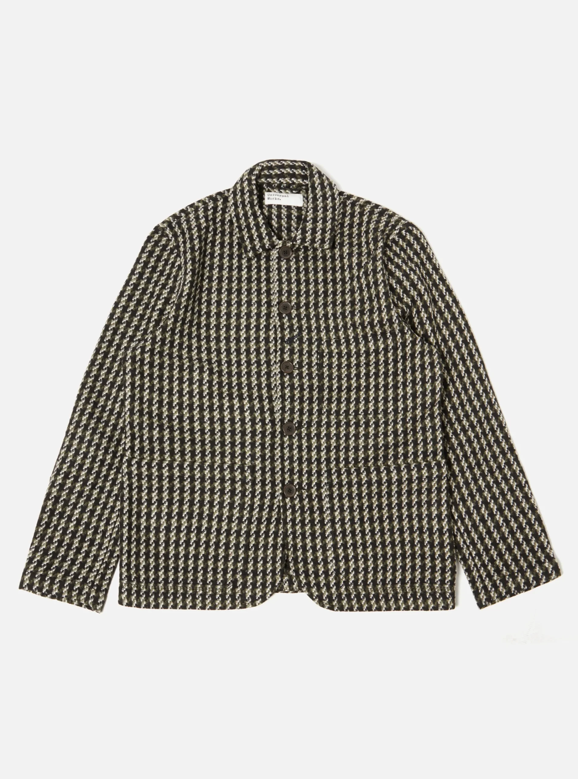 Flash Sale Bakers V3 Chore Jacket In Olive Cortina Tweed Men Coats & Outerwear.