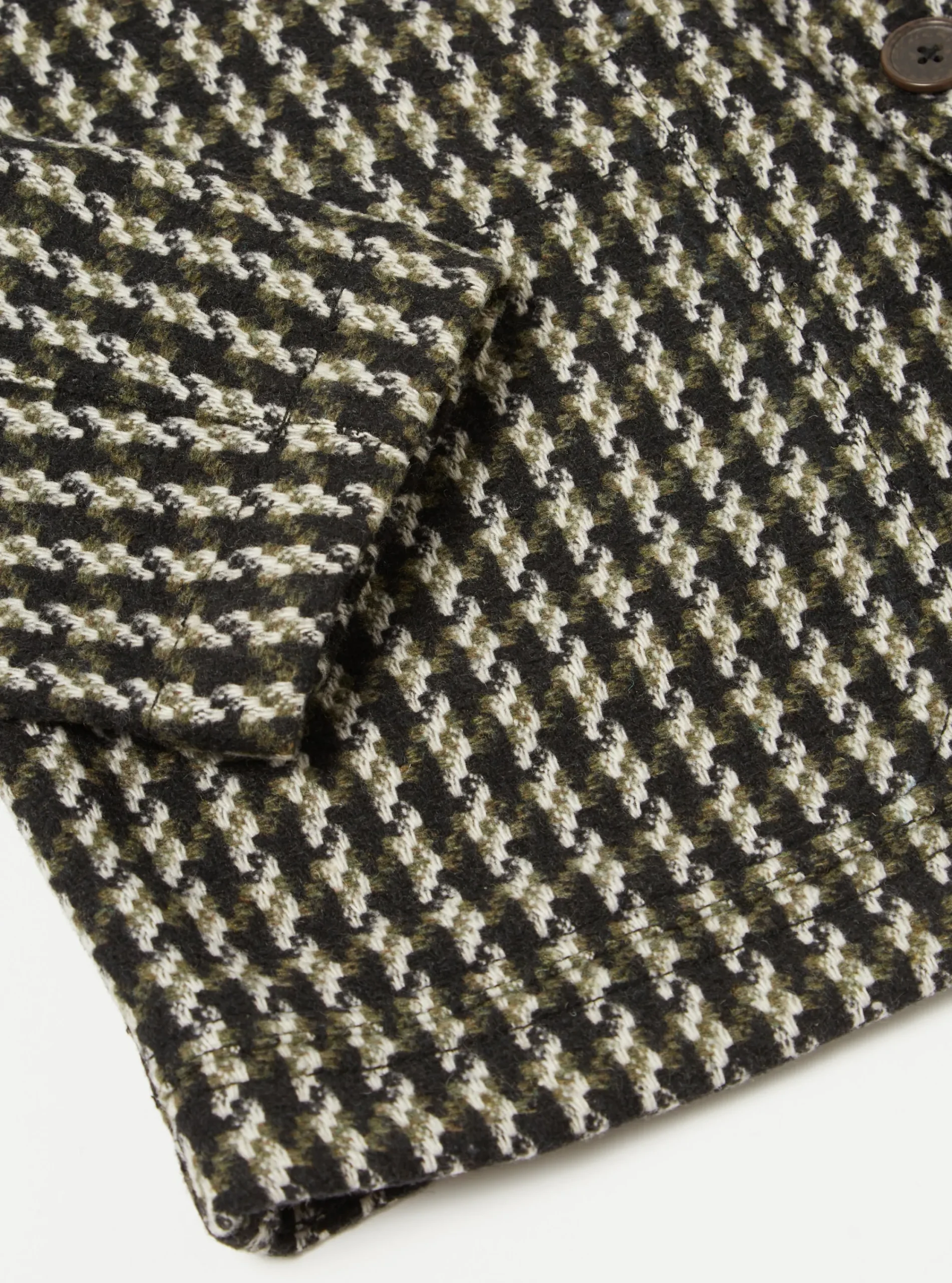 Flash Sale Bakers V3 Chore Jacket In Olive Cortina Tweed Men Coats & Outerwear.