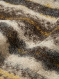 Hot Blanket In Fairisle Mix Wool Fleece Men Accessories.