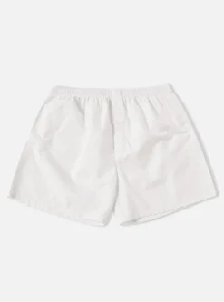 Cheap Boxer Short In White Oxford Cotton Men Underwear & Socks.