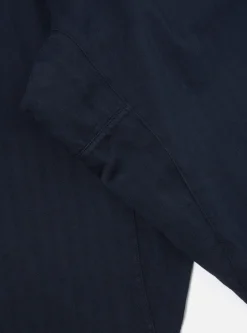 Best Braga Pant Ii In Navy Italian Herringbone Cotton Men Trousers.