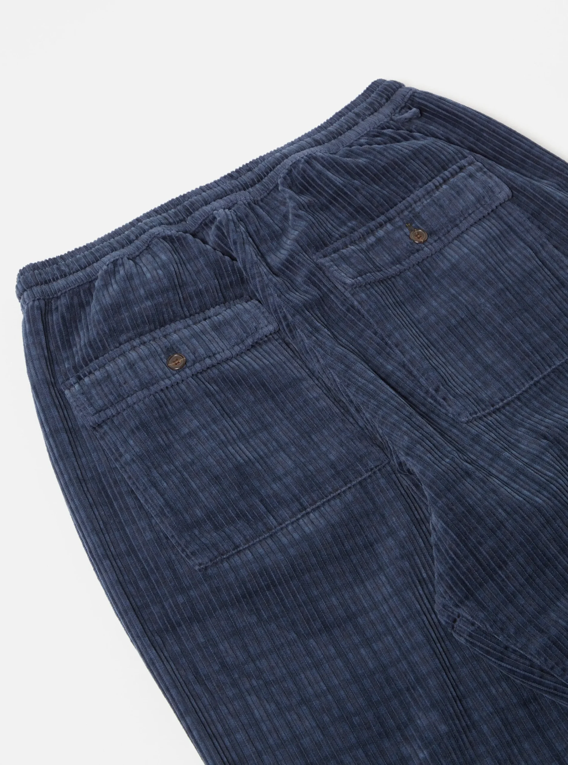 Fashion Braga Pant In Navy Houndstooth Cord Men Trousers.